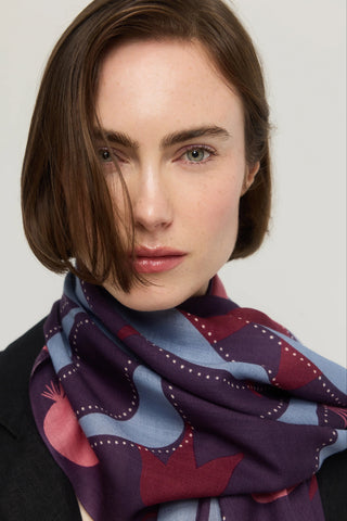 PRINCESSE & DRAGON Foulard Canopée