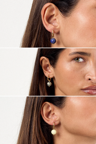 TWENTY COMPASS Boucles d'Oreilles Cléo - Or