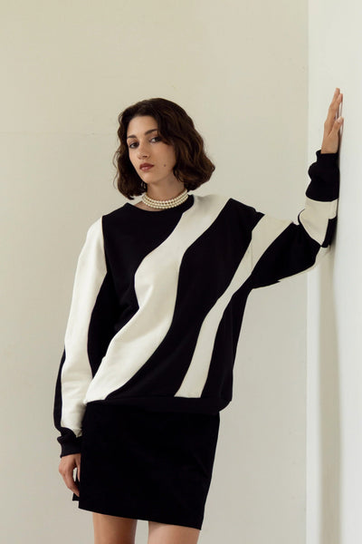 EVE LAVOIE Crewneck Ambre