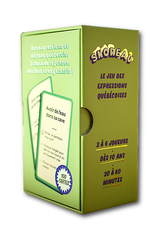 SNOREAU Jeu des Expressions Québécoises Vol. 1