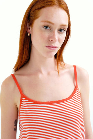 COMPANIA FANTASTICA Camisole Ligné - Orange