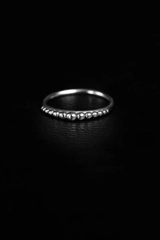 NOIR KALA Bague Breaded - Argent