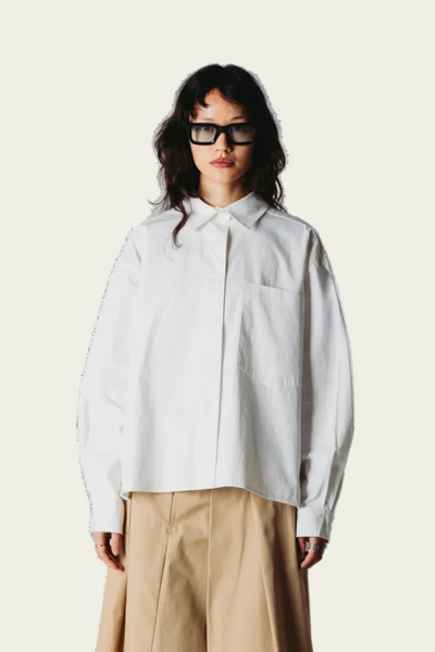 WOODBIRD Chemise Lei - Blanc