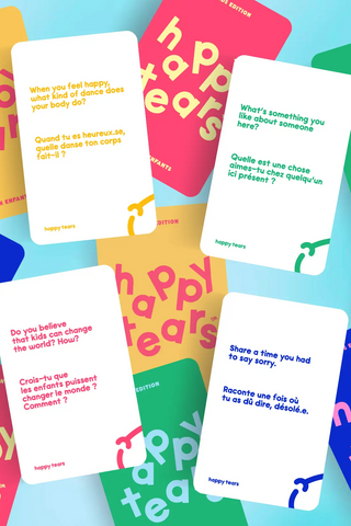 HAPPY TEARS Jeu de Conversation - Edition Enfants