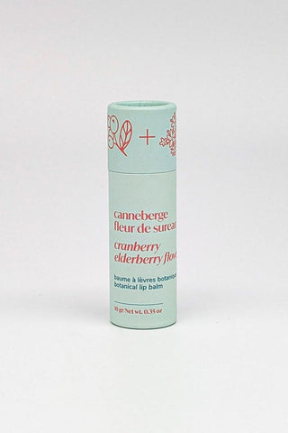 LES MAUVAISES HERBES Baume à lèvre - Canneberge et Fleur de Sureau