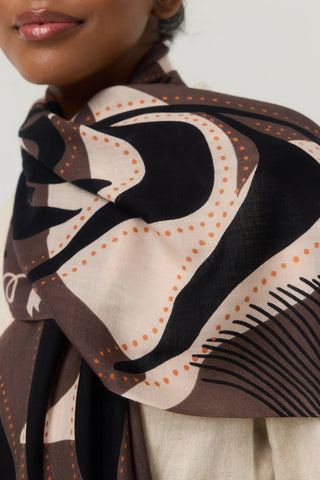 PRINCESSE & DRAGON Foulard Canopée