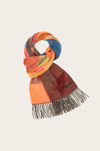 FRAAS Foulard Cashmink Géométrique - Rose