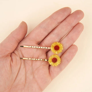 COUCOU SUZETTE Duo Barrette Fine Tournesol