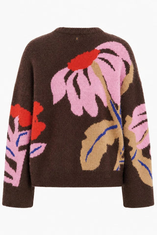FRNCH Kumano Sweater - Chocolate