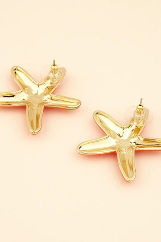 COUCOU SUZETTE Boucles d'Oreilles Étoile Métal