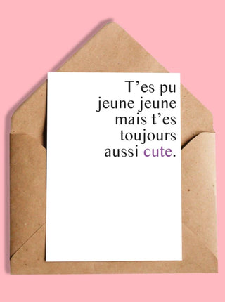 OUI MANON Card - Lots of Candles