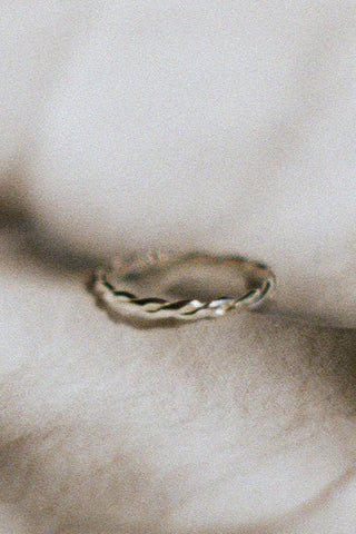 LA MANUFACTURE Jonc Twist - Argent