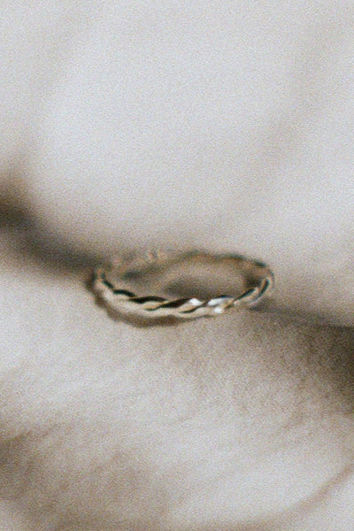 LA MANUFACTURE Jonc Twist - Argent