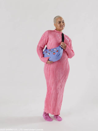 BAGGU Sac Moyen Crescent Nylon - Hello Kitty