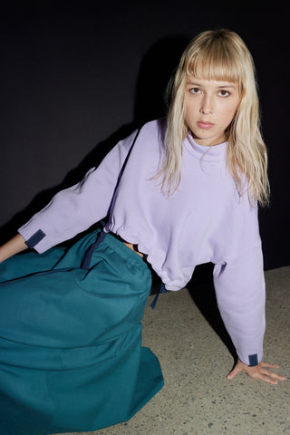 EVE GRAVEL Sweatshirt Mand - Lilas