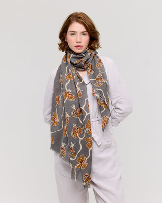 PRINCESS &amp; DRAGON Lily Floral Scarf