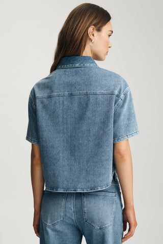MAVI Jessie Denim Shirt - Mid Move