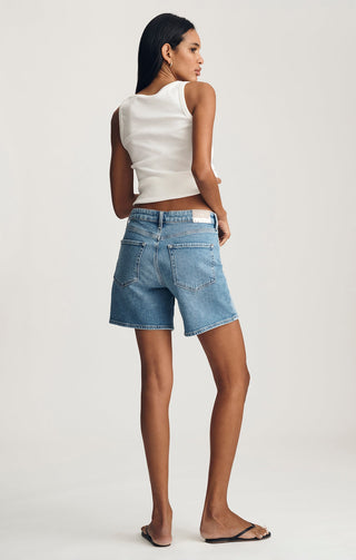 MAVI Shorts en Jeans Heidi Long - Bleu Classique