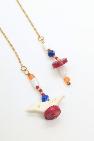 KAJOU Bird Dangle Earrings