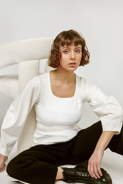 MARIGOLD Blair Top - White