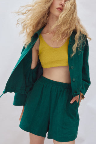 EVE GRAVEL Short Will - Emerald