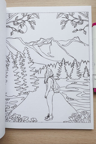 ITSFUNNYHOWW Cahier à colorier - Féministe