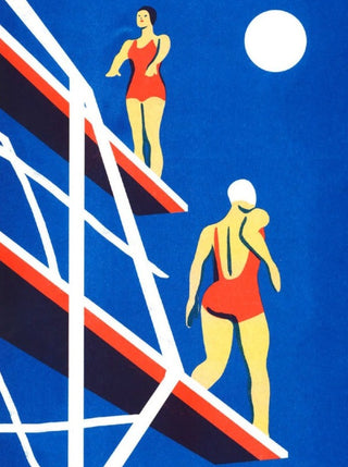 KIBLIND Poster Virginie Morgand - The Swimming Pool