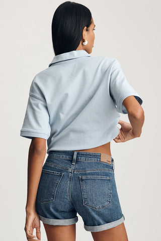 MAVI Shorts en Jeans Julia - Bleu Flex