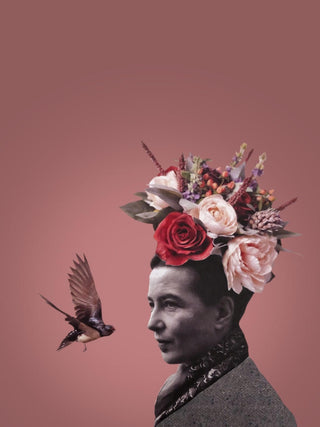 CHÈRE SIMONE Affiche Simone de Beauvoir - Rose