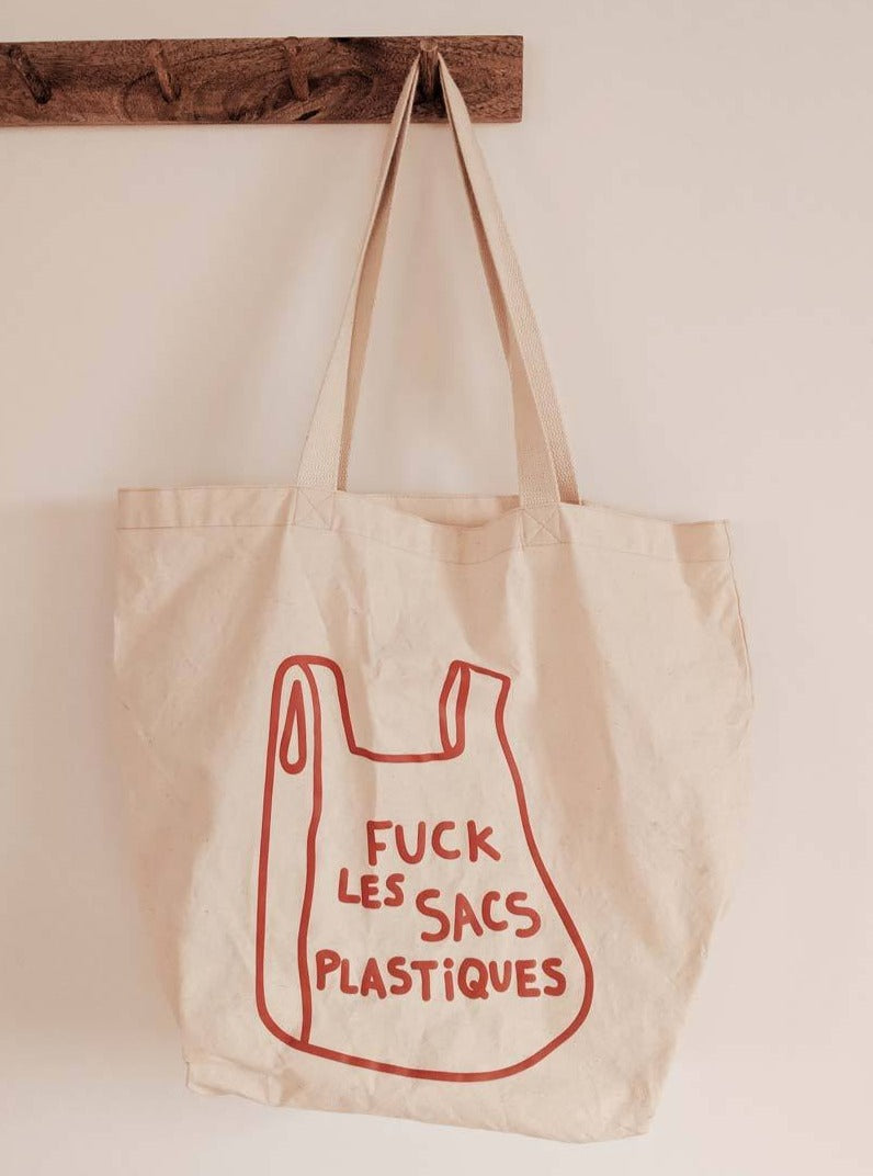 MIMI & AUGUST Tote Bag - Fuck plastic bags – Belle et Rebelle
