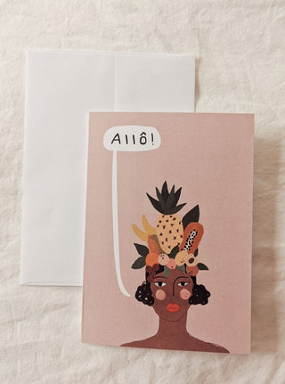 MIMI & AUGUST Greeting Card - Hello