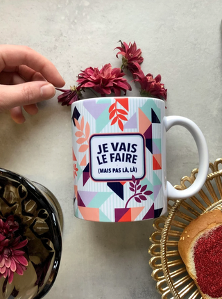 THANK YOU BONSOIR Mug - I Will Do It (But Not There, There)