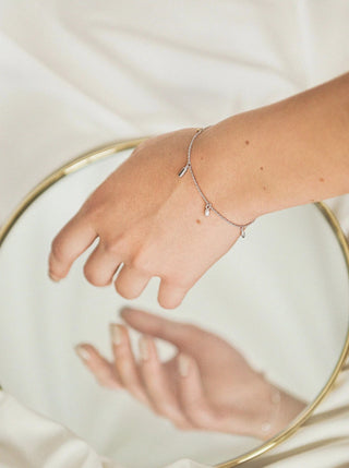 MAKSYM Charm Bracelet - Silver and Gold