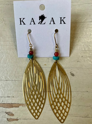 KAZAK Aversa Earrings - Jasper