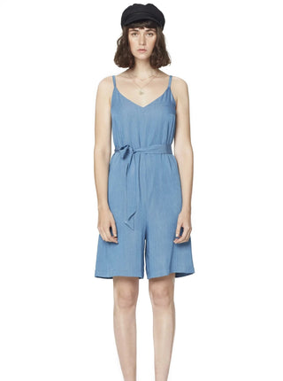 ANNIE 50 Paradise Flyer Jumpsuit - Denim