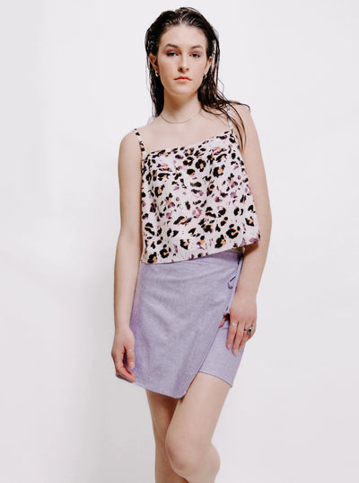 CULTIVATED DESIGN Perdita Skirt-Shorts - Lilac