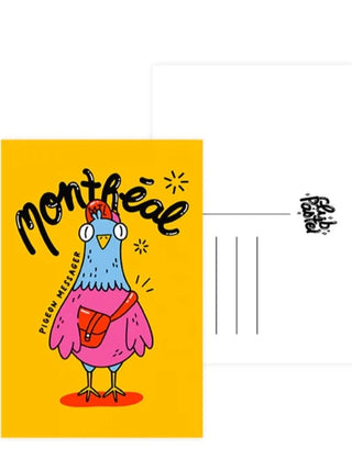 CLUB PASTEL Carte Postale - Pigeon Messager